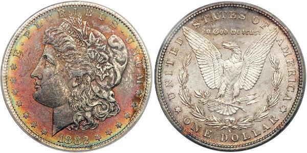1 Dollar USA (1776 - ) Silver 