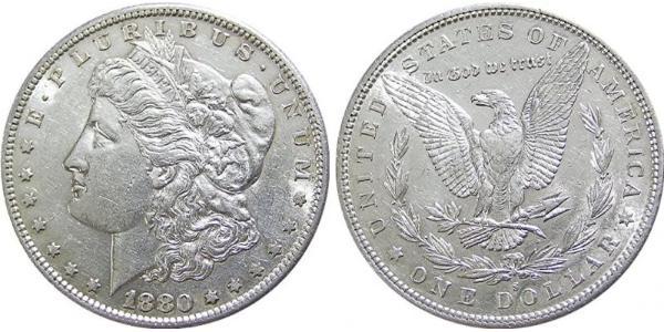1 Dollar USA (1776 - ) Silver 