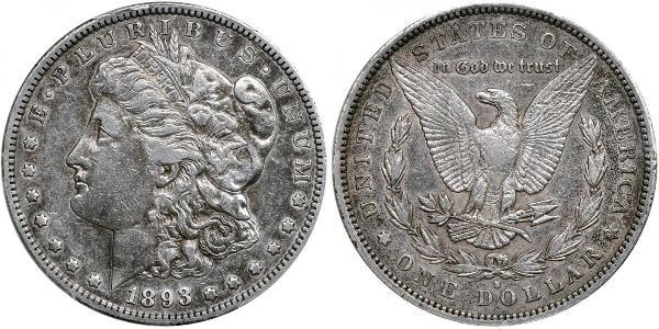 1 Dollar USA (1776 - ) Silver 