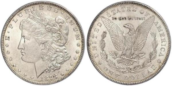 1 Dollar USA (1776 - ) Silver 