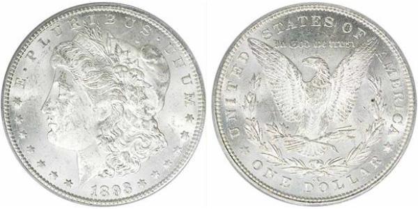 1 Dollar USA (1776 - ) Silver 