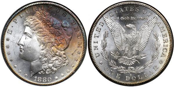 1 Dollar USA (1776 - ) Silver 