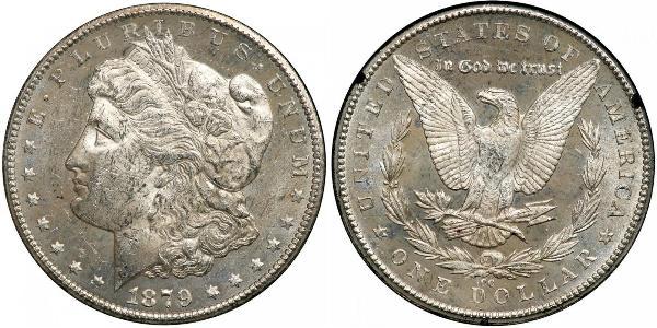 1 Dollar USA (1776 - ) Silver 
