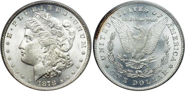 1 Dollar USA (1776 - ) Silver 