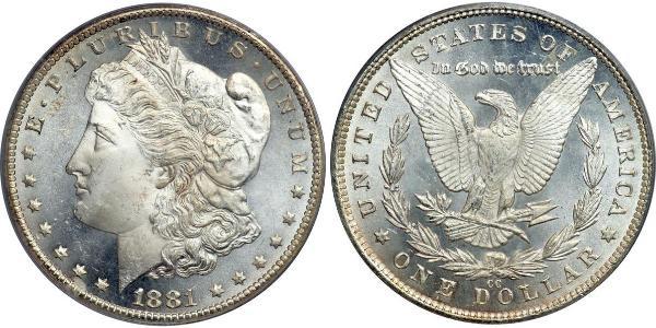 1 Dollar USA (1776 - ) Silver 