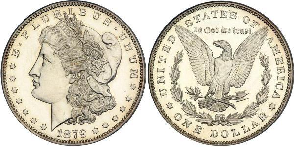 1 Dollar USA (1776 - ) Silver 