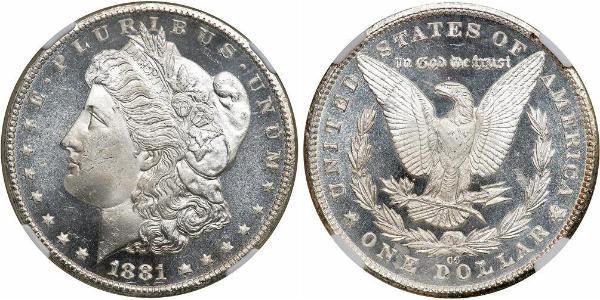 1 Dollar USA (1776 - ) Silver 