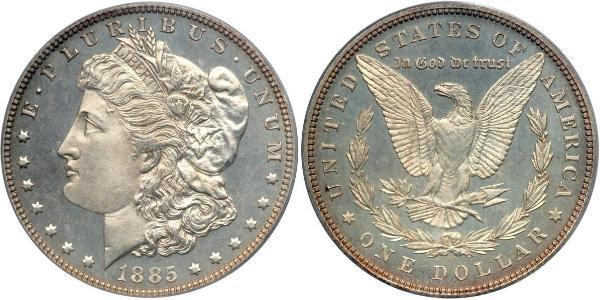 1 Dollar USA (1776 - ) Silver 