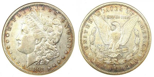 1 Dollar USA (1776 - ) Silver 