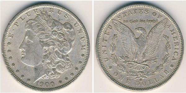 1 Dollar USA (1776 - ) Silver 