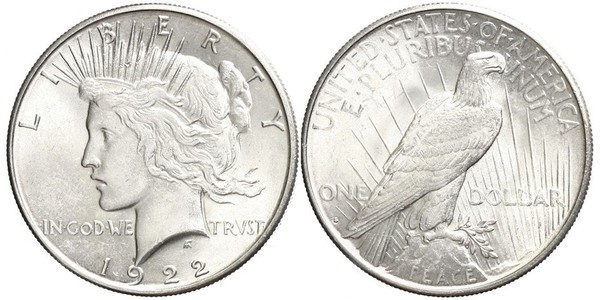 1 Dollar USA (1776 - ) Silver 