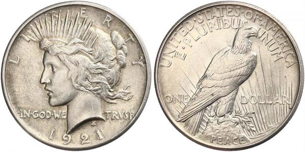 1 Dollar USA (1776 - ) Silver 