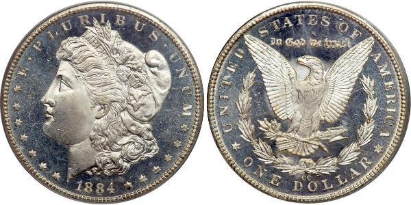 1 Dollar USA (1776 - ) Silver 