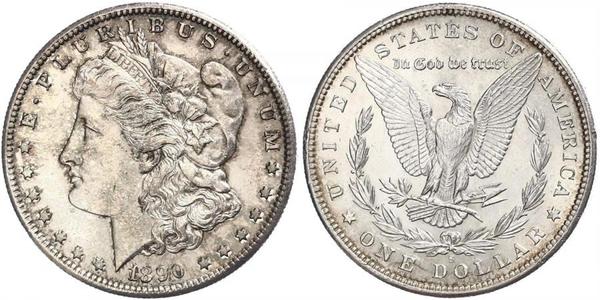 1 Dollar USA (1776 - ) Silver 