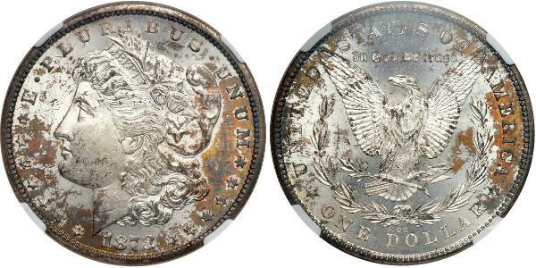 1 Dollar USA (1776 - ) Silver 