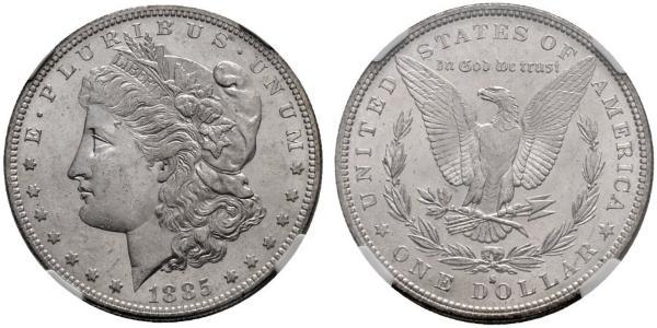 1 Dollar USA (1776 - ) Silver 