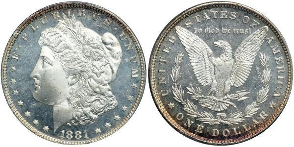 1 Dollar USA (1776 - ) Silver 