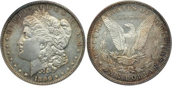 1 Dollar USA (1776 - ) Silver 