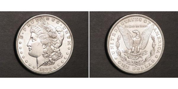 1 Dollar USA (1776 - ) Silver 