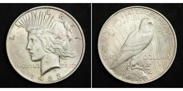 1 Dollar USA (1776 - ) Silver 