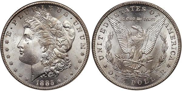 1 Dollar USA (1776 - ) Silver 