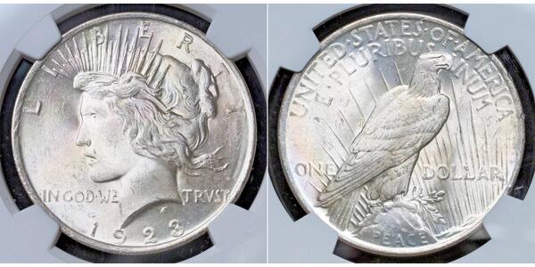1 Dollar USA (1776 - ) Silver 