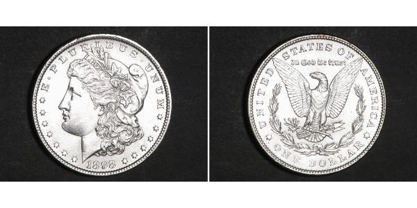 1 Dollar USA (1776 - ) Silver 