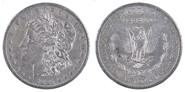 1 Dollar USA (1776 - ) Silver 