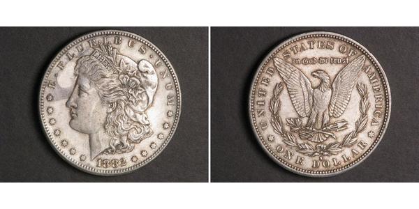 1 Dollar USA (1776 - ) Silver 