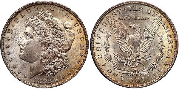 1 Dollar USA (1776 - ) Silver 