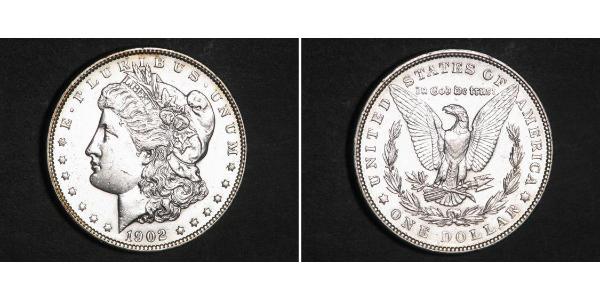 1 Dollar USA (1776 - ) Silver 