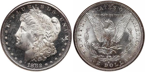 1 Dollar USA (1776 - ) Silver 