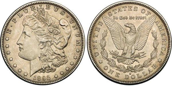 1 Dollar USA (1776 - ) Silver 