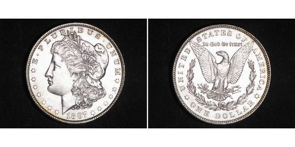 1 Dollar USA (1776 - ) Silver 