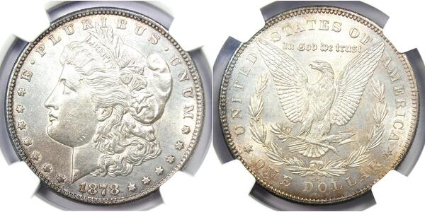 1 Dollar USA (1776 - ) Silver 