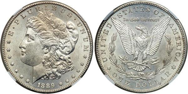 1 Dollar USA (1776 - ) Silver 