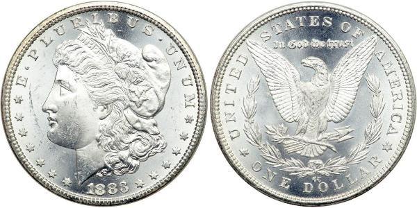 1 Dollar USA (1776 - ) Silver 