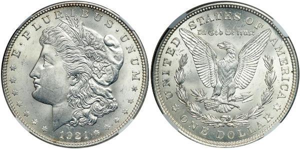 1 Dollar USA (1776 - ) Silver 