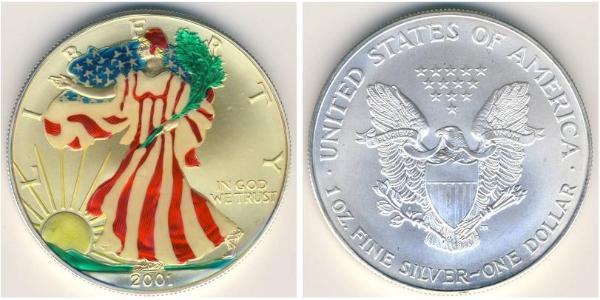 1 Dollar USA (1776 - ) Silver 