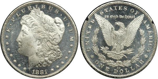 1 Dollar USA (1776 - ) Silver 