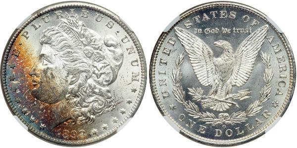 1 Dollar USA (1776 - ) Silver 