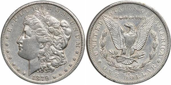 1 Dollar USA (1776 - ) Silver 