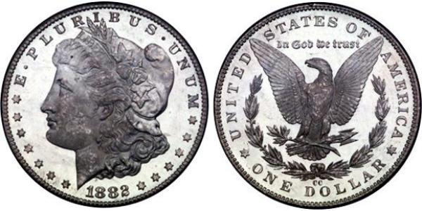 1 Dollar USA (1776 - ) Silver 