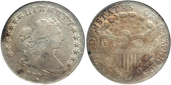1 Dollar USA (1776 - ) Silver Anne Willing Bingham (1764-1801)