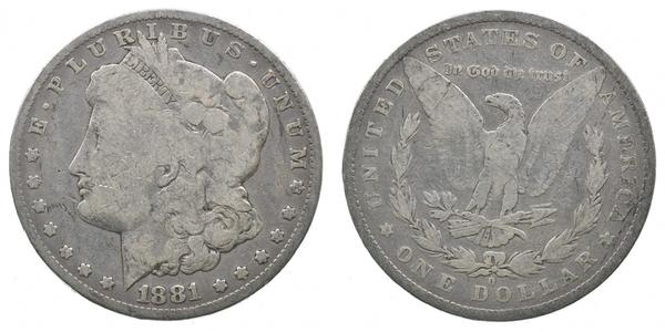 1 Dollar USA (1776 - ) Silver 