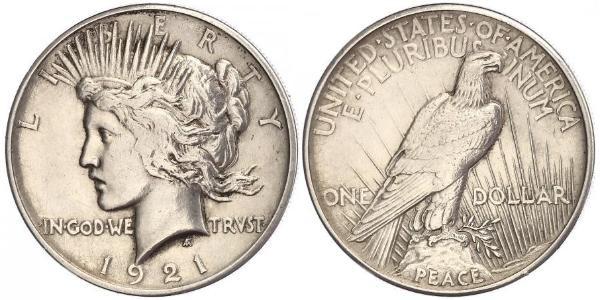 1 Dollar USA (1776 - ) Silver 