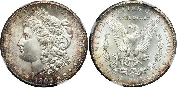 1 Dollar USA (1776 - ) Silver 