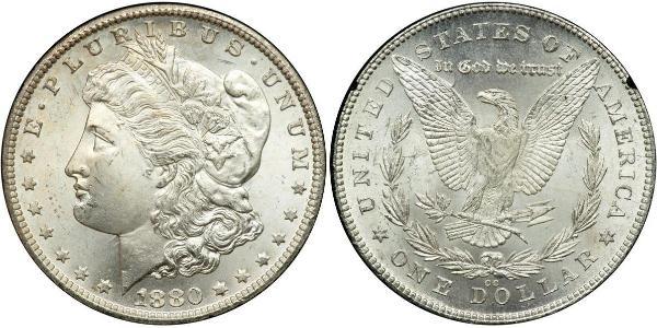 1 Dollar USA (1776 - ) Silver 