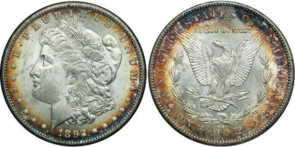 1 Dollar USA (1776 - ) Silver 