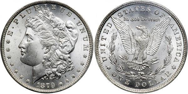1 Dollar USA (1776 - ) Silver 